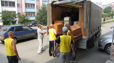 Офисный переезд на газели